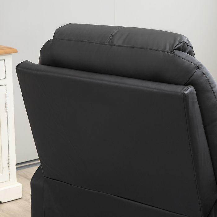 Actual product image Swisshandel24 Electric stand-up chair, massage chair, with reclining function, with remote control, side pockets