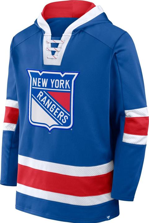 Fanatics New York Rangers NHL Laced Hockey Hoody - XXL (XXL)