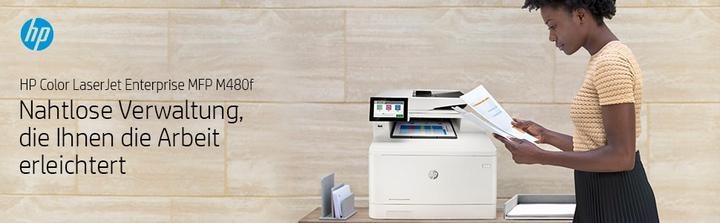 Actual product image HP Color LaserJet Enterprise MFP M480f (Laser, Colour)