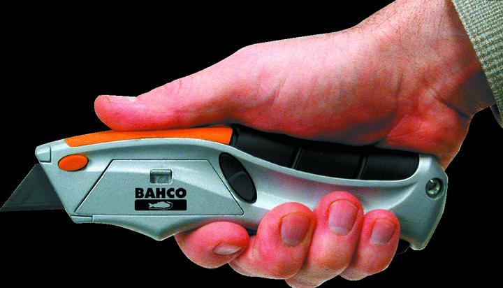 Image du produit Bahco Mini-cutter avec rétraction automatique de la lame et poignée en caoutchouc (Cutters)