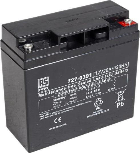 Image du produit Rs Pro Batterie AGM normale 12V 20Ah (12 V, 20000 mAh)