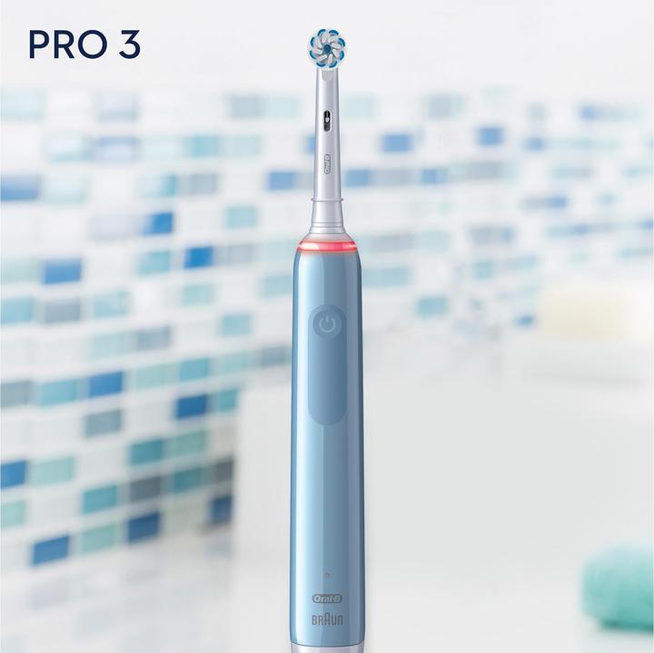Produktbild Oral-B Pro 3 3000 Sensitive Clean (Oszillierende Zahnbürste)
