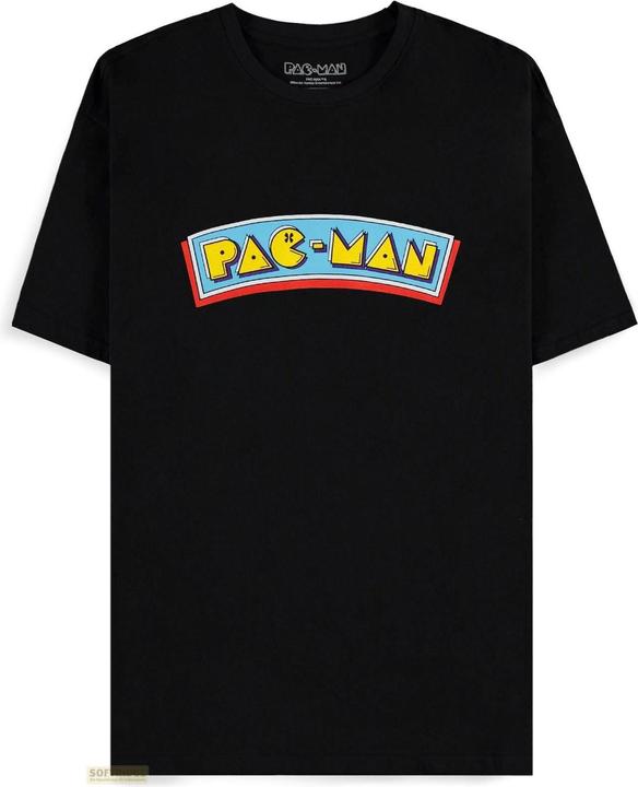 Immagine prodotto Difuzed Pac-Man - Maglietta a maniche corte con logo da uomo - 2XL (XXL)