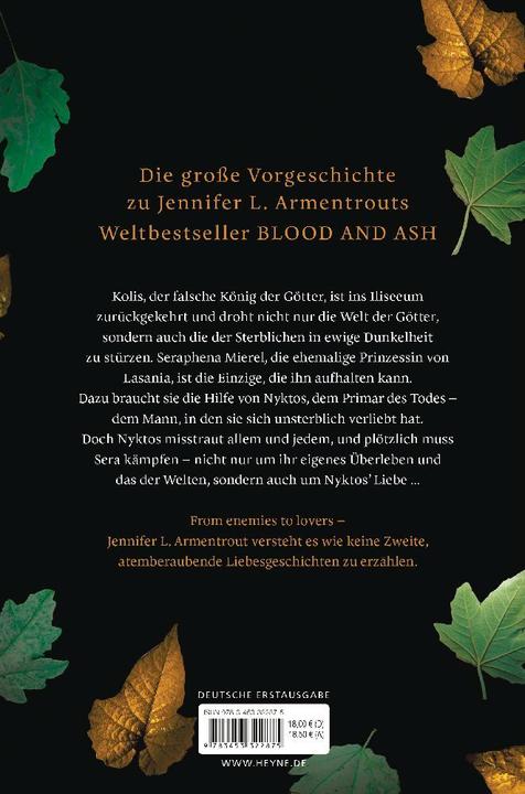 Produktbild Light and Flame – Eine Liebe im Schatten (Deutsch, Jennifer L. Armentrout, Sonja Rebernik-Heidegger, 2023)