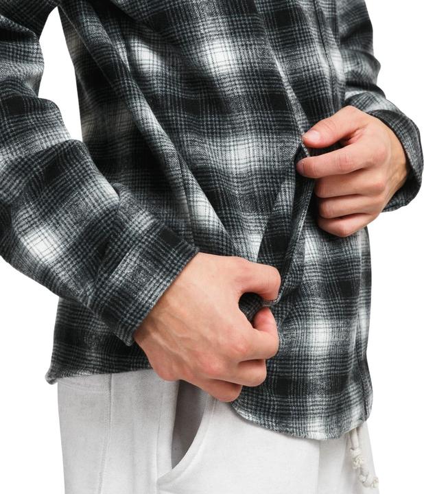 Actual product image Wasted Paris hoodie shadow plaid love (M)