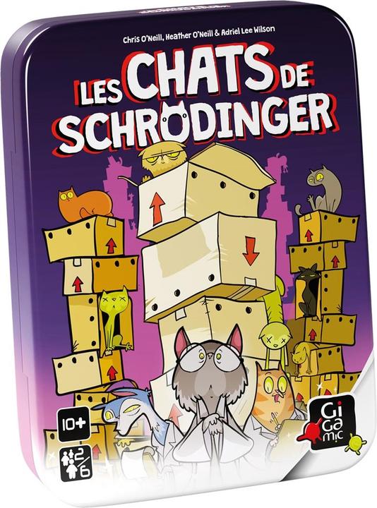 Produktbild Gigamic Les chats de Schrodinger (f) (Französisch)