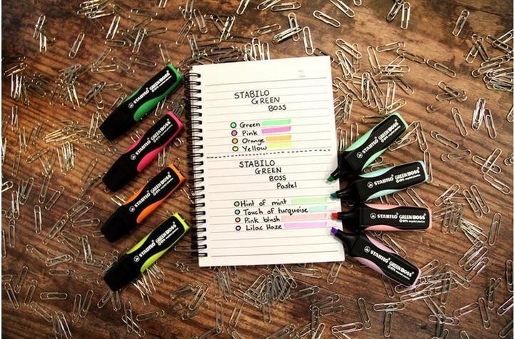 Produktbild STABILO Green Boss (Gelb, Schwarz, 5 mm, 10 x)