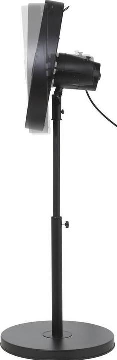 Produktbild Sygonix Standventilator 50 W (Ø x H) 445 mm x 1200 mm Schwarz (64 dB)