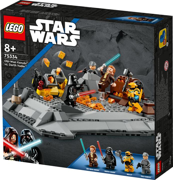 Immagine prodotto LEGO 75334 Obi-Wan KenobiTM contro Obi-Wan KenobiTM Darth Vad (75334, LEGO Star Wars)