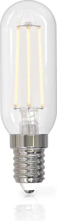 Actual product image Nedis LBE14T251 LED lamp E14 T25 4 W 470 lm 2700 K Warm white Clear 1 piece (E14, 4 W, 470 lm, 1 x, E)