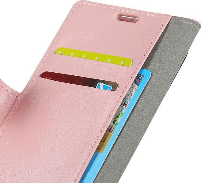 Actual product image MU Classic Crazy Horse Leather Bookcover Series (Motorola Moto G7 Power)