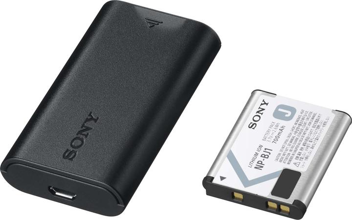 Actual product image Sony ACC-TRDCJ accessory kit (Camera battery charger, Camera battery)