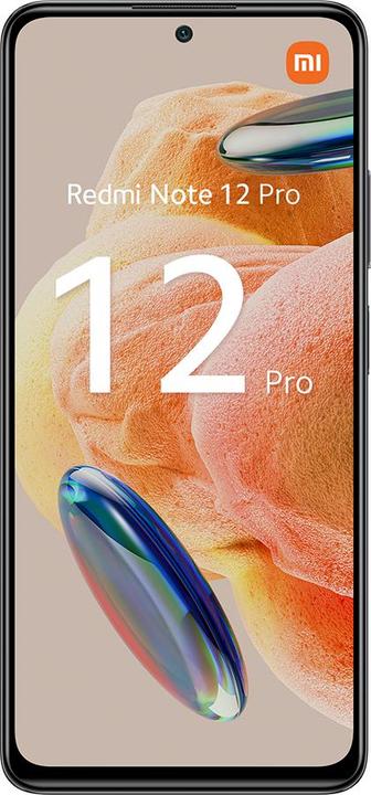 Produktbild Xiaomi Redmi Note 12 Pro (128 GB, Graphit grey, 6.67", Dual SIM, 108 Mpx, 4G)