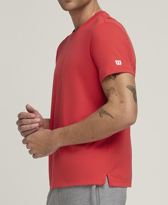 Actual product image Wilson Team Graphic T-Shirt Unisex Red (L)