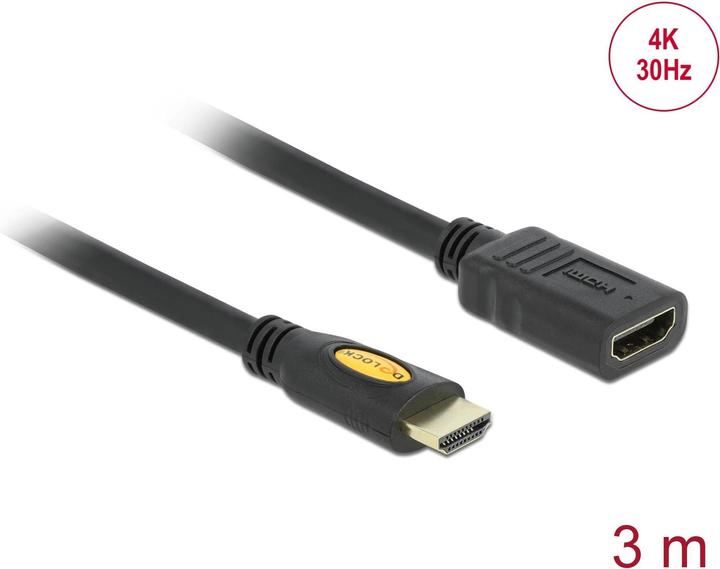 Image du produit Delock HDMI (Typ A) — HDMI (Typ A) (3 m, HDMI)