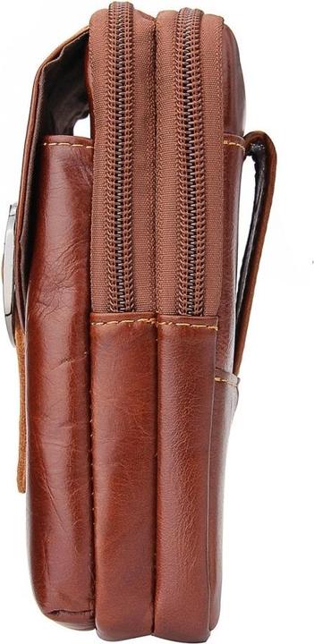 Immagine prodotto Cover-Discount Universale - Borsa da cintura con doppia cerniera marrone