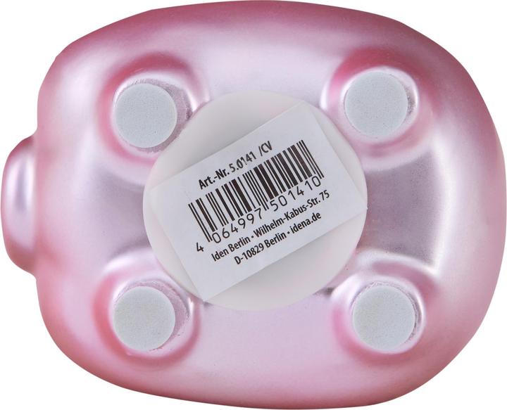 Produktbild Idena Spardose Schwein pink metallic 7x7x8cm (7 x 7 x 8 cm)