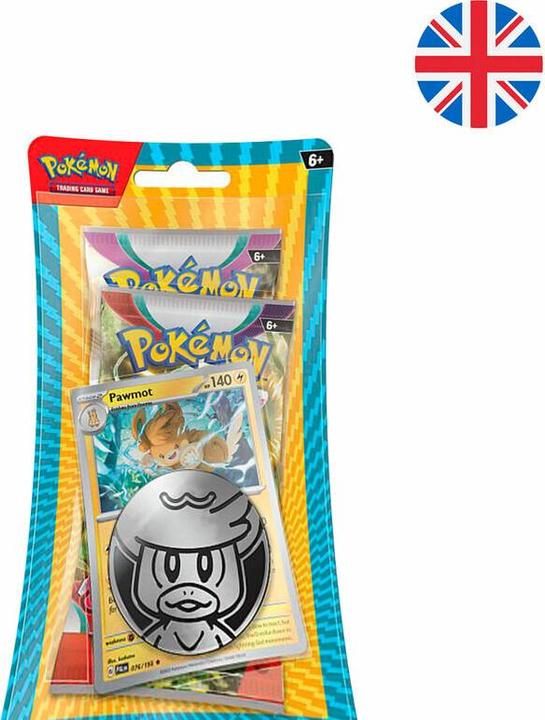 Image du produit Pokémon Blister Booster Doppelpack (Jan2024) Checklane Footprint *Englische Version* (Anglais, Blister Pack)