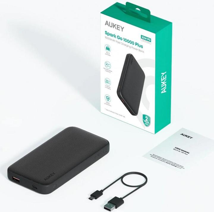 Actual product image Aukey Spark Go Plus (10000 mAh, 22.50 W)