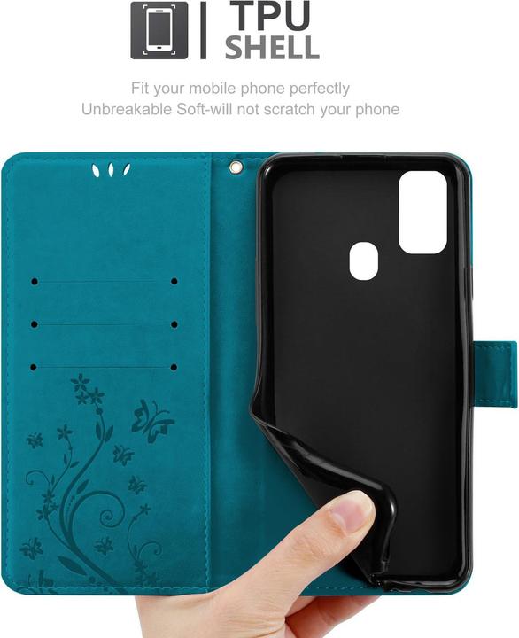 Immagine prodotto Cadorabo Copertina del libro di fiori (Samsung Galaxy M21)
