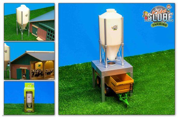 Actual product image Kids Globe Farming Mega Voersilo 1:32