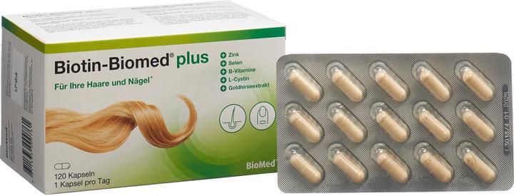 Produktbild Biomed Biotin Biomed plus (120 Stück, Kapseln, 102 g)