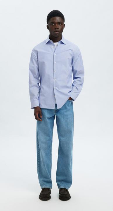 Immagine prodotto Selected Homme Slhslim-Lux Poplin Mix Shirt Ls Noos (XL)