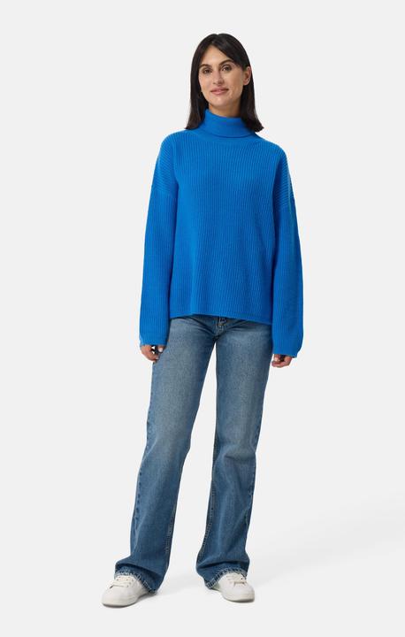 Produktbild Cash-Mere Wolle Kaschmir Oversize Style Rollkragen Pullover (L)