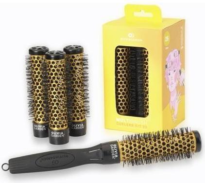 Actual product image Olivia Garden Multibrush Curlers Kit Size 25