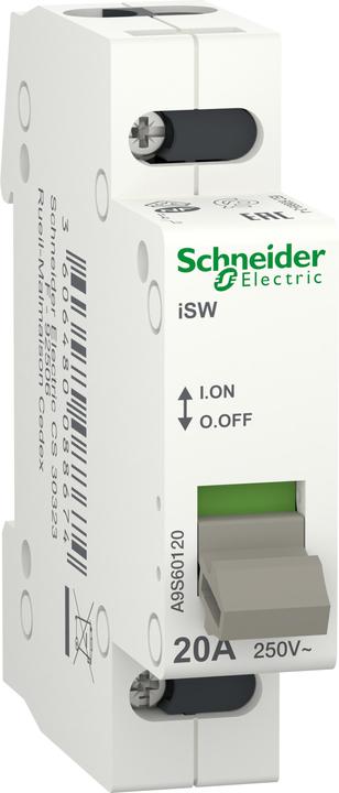 Immagine prodotto Schneider Electric Sezionatore Acti9 iSW 1P 20A