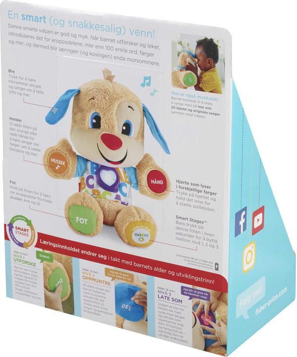 Produktbild Fisher-Price Smart Stages Puppy (Norwegisch)