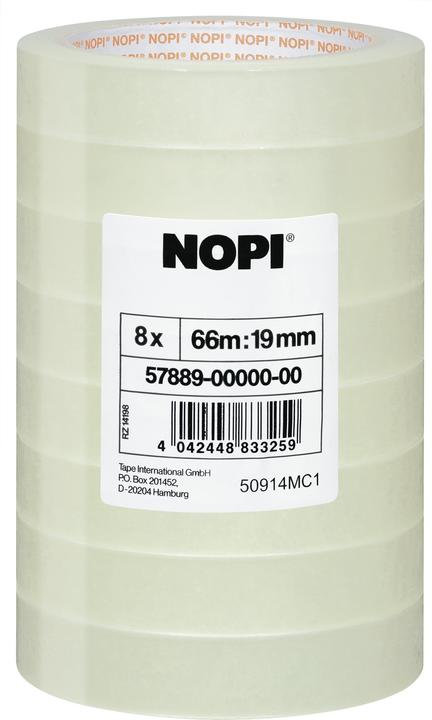 NOPI 8x film adhésif (19 mm)