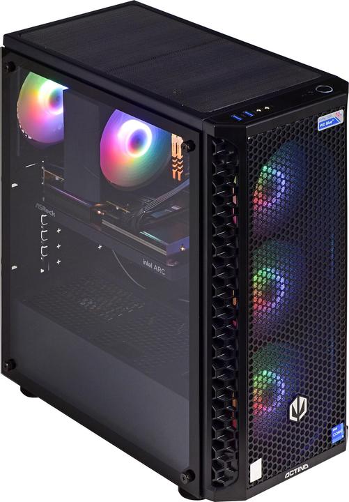 Produktbild Actina Gaming PC (AMD Ryzen 5 5500, 16 GB, 1000 GB, GeForce RTX 4060)