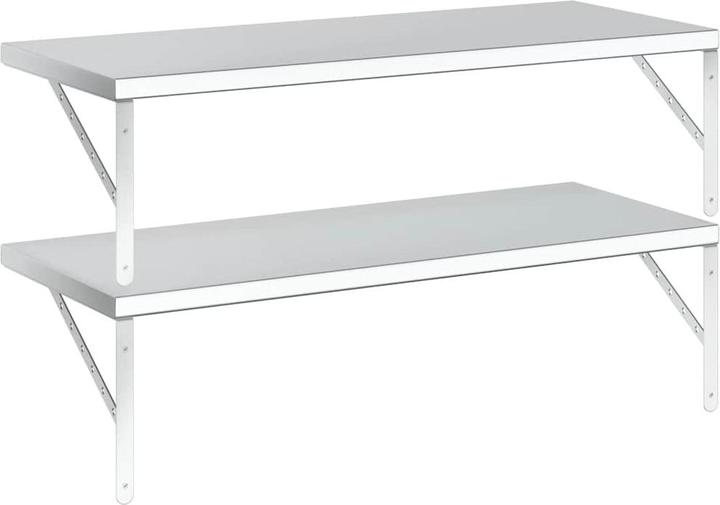 Produktbild VidaXL Wandregale 2 Stk. 100 x 40 cm Edel (100 x 40 x 3 cm)