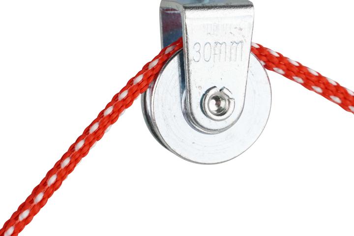 Immagine prodotto Mamutec Zoccoli zincati con rullo in acciaio da 30 mm
