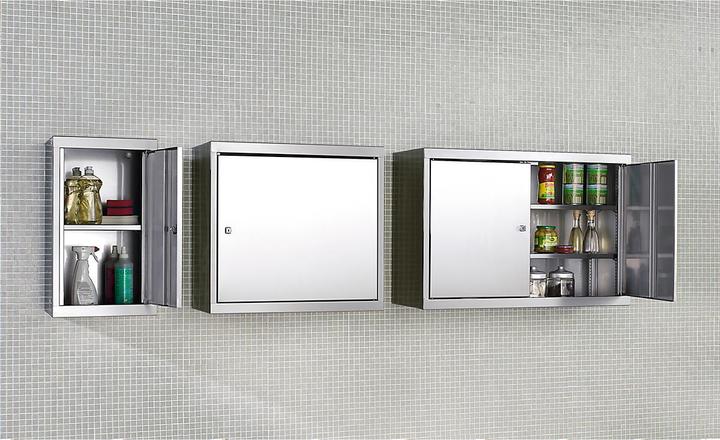 Produktbild Certeo Edelstahl-Hängeschrank