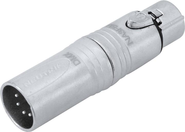 Neutrik NA3F5M, XLRf à 3 broches et XLRm à 5 broches (Adaptateur jack)
