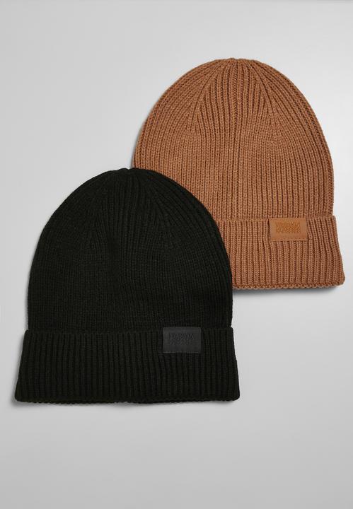 Actual product image Urban Classics Acrylic Beanie 2- Pack (One size)