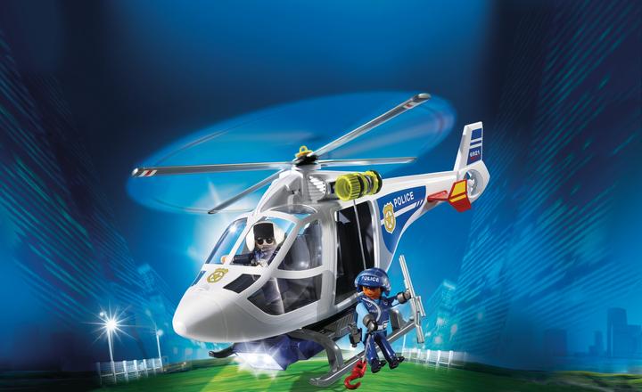 Produktbild Playmobil Police-Helikopter (6921)