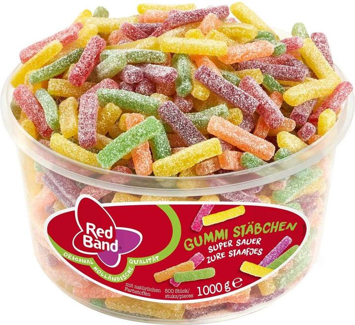 Produktbild RedBand Red Band Gummi Stäbchen 1250g (1 Stk., 1250 g)