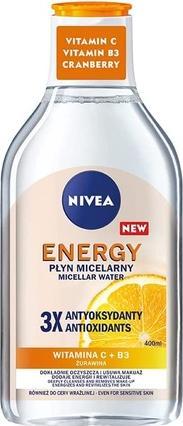 Produktbild NIVEA Energy Micellar Water micellar liquid with 3 antioxidants for all skin types 400ml (400 ml)