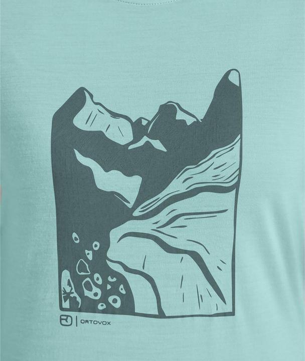 Actual product image Ortovox Women's 120 Cool Tec Mountain Cut T-Shirt (XS)