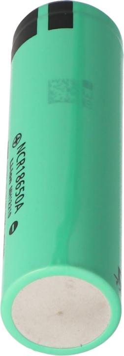 Actual product image Panasonic Akku NCR18650A ungeschützt (3100 mAh)