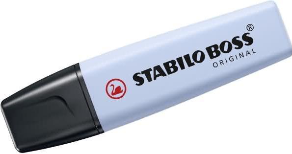 Actual product image STABILO BOSS ORIGINAL Pastel Highlighter (Cloudy blue, 5 mm, 1 x)