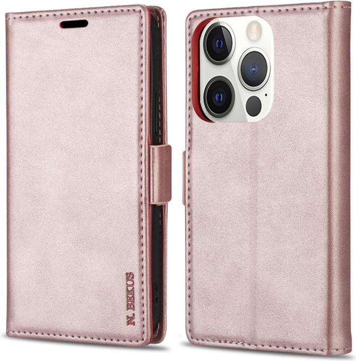 Actual product image N.Bekus iPhone 13 Pro - Flip Case Cover pink (Apple iPhone 13 Pro)