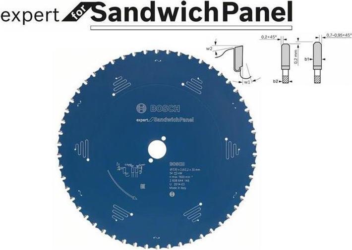 Actual product image Bosch Professional Zubehör Circular saw blade Expert for Sand