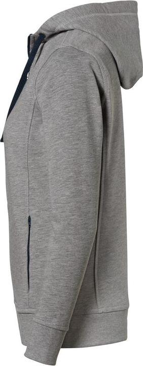 Immagine prodotto Hakro Giacca con cappuccio da donna Bonded grigio screziato/rosa, 3XL (3XL)