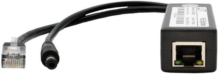 Produktbild Exsys Ethernt PoE+ Splitter 10/100Mbps 802.3at,12VDC/2A/24W (PoE Splitter)