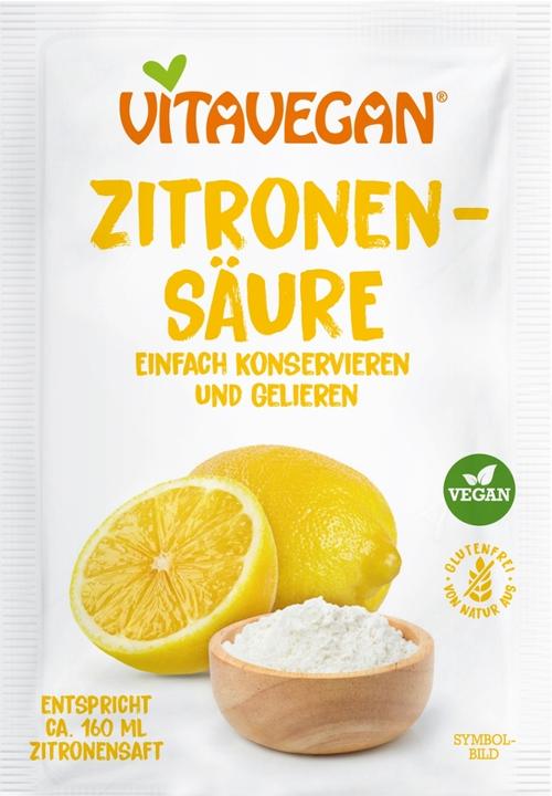 Biovegan Zitronensäure (10 g)