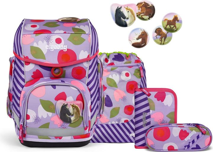 Ergobag cubo 5-tlg. Set BlütenzauBär (19 l)